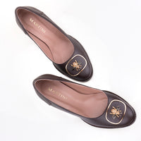ELEGANT SHOES MAYA THE BEE BROWN