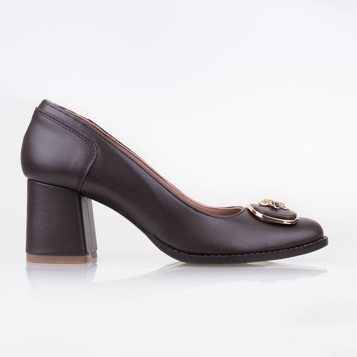 ELEGANT SHOES MAYA THE BEE BROWN