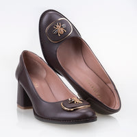 ELEGANT SHOES MAYA THE BEE BROWN