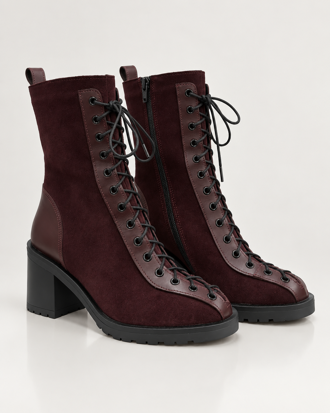 ДАМСКИ БОТИ JANNETE BURGUNDY
