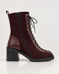 ДАМСКИ БОТИ JANNETE BURGUNDY