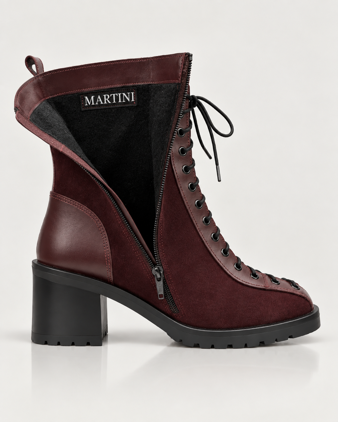 ДАМСКИ БОТИ JANNETE BURGUNDY