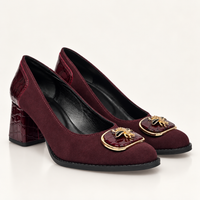PANTOFI ELEGANȚI MAYA BURGUNDY