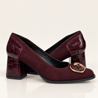 PANTOFI ELEGANȚI MAYA BURGUNDY