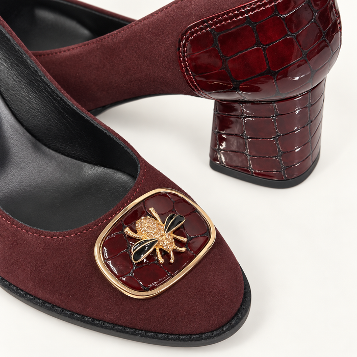 PANTOFI ELEGANȚI MAYA BURGUNDY