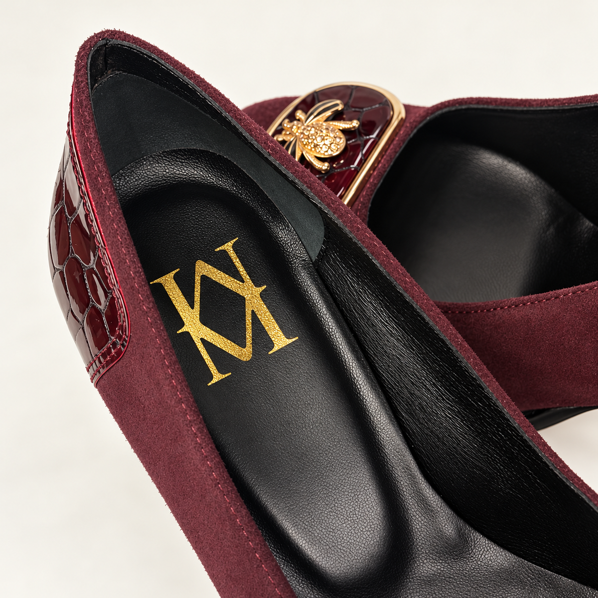 PANTOFI ELEGANȚI MAYA BURGUNDY