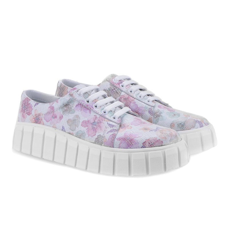 WOMEN'S SNEAKERS CANARYA FLOWERS