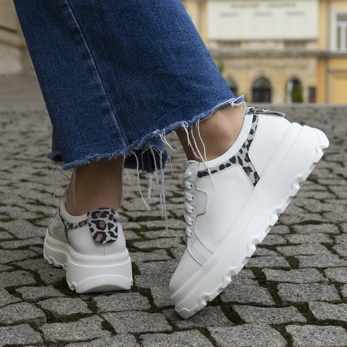 WOMEN'S SNEAKERS CALLIE WHITE