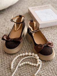 Pantofi damă Pearl Brown